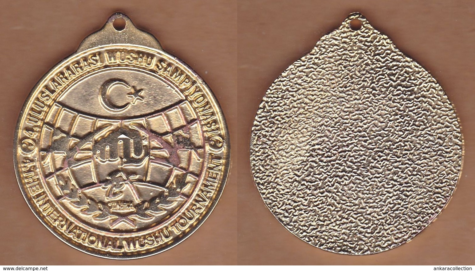 AC - 4th INTERNATIONAL WUSHU TOURNAMENT TURKEY MEDAL - Martial Arts