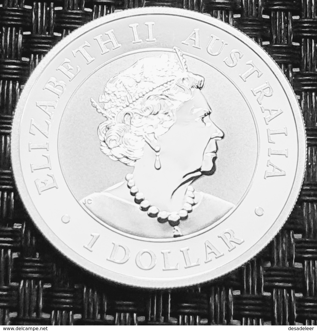 Australia 1 Dollar 2019  "Kookaburra"  - Silver - Colecciones