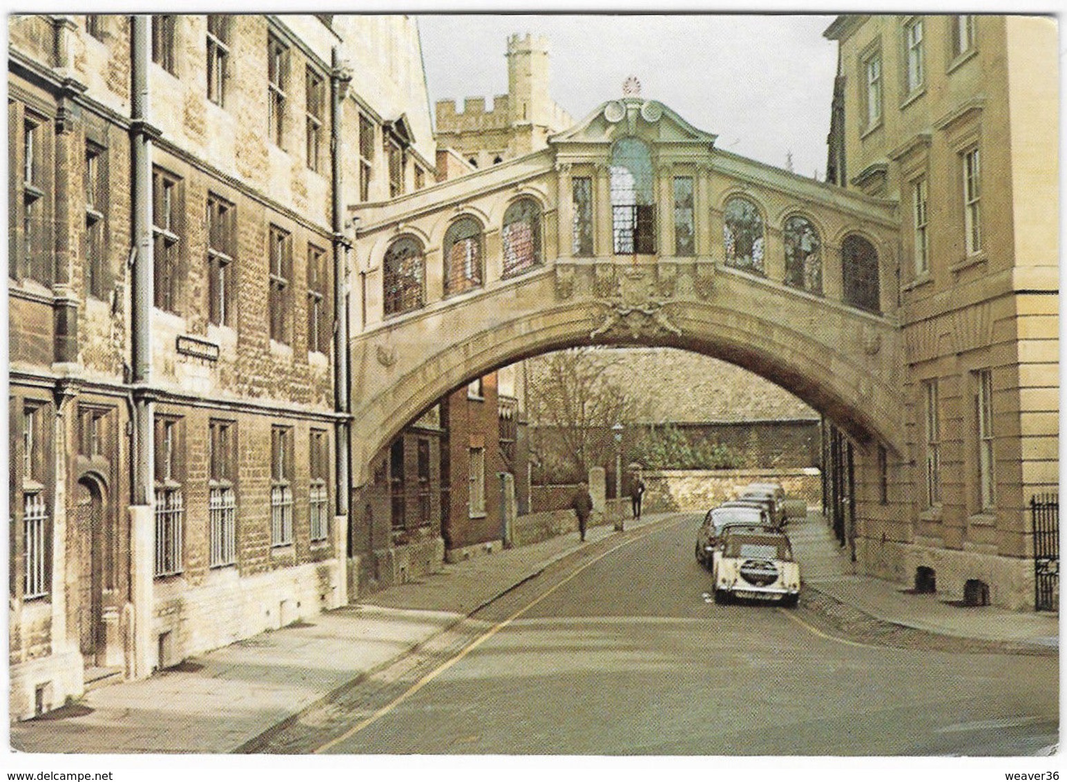 Hertford College, OXFORD Dated 1981 (J Arthur Dixon, POX/23247) [P0090/4/1D] - Oxford