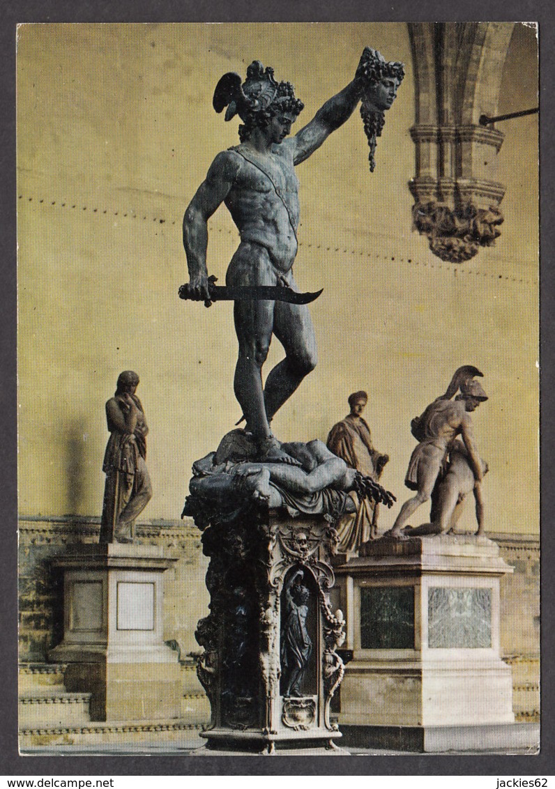 89170/ Benvenuto CELLINI, *Persée Tenant La Tête De Méduse*, Florence, Loggia Della Signoria - Sculptures