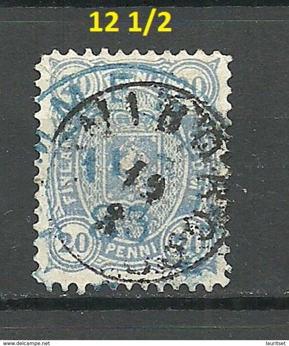 FINLAND FINNLAND 1881/82 Michel 16 B O VIBORG - Used Stamps