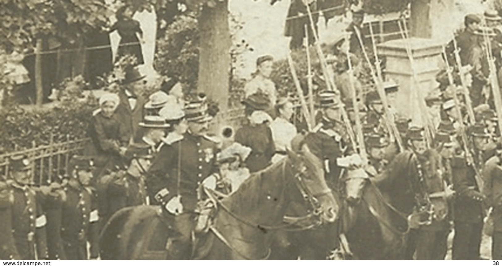 SAINT MAIXENT Carte Photo REVUE DU 14 JUILLET 1907 - Saint Maixent L'Ecole