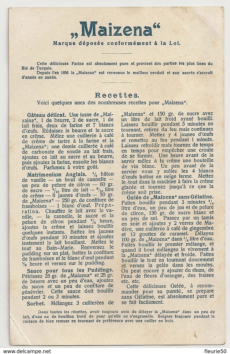 PUBLICITE MAIZENA  Exposition Universelle 1904 Saint Louis U.S.A. Le Globe Gigantesque. Passe Partout Lithographie. - Pubblicitari