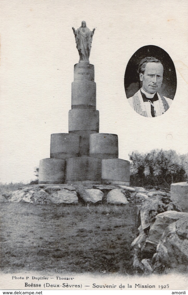 79. DEUX-SEVRES - ARGENTON. BOESSE. Souvenir De La Mission 1925. - Argenton Chateau