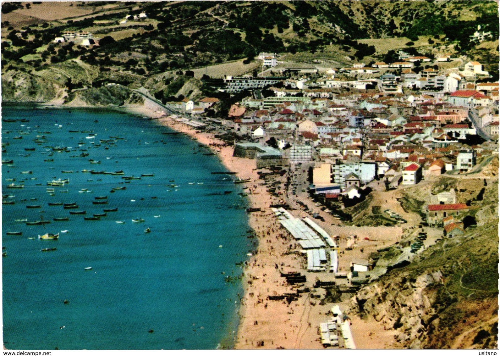 Sesimbra Vista Geral E Praias  Portugal - Setúbal