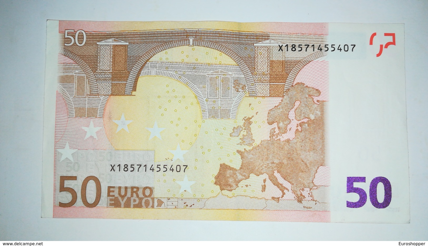 EURO- GERMANY 50 EURO (X) P008 Sign DUISENBERG UNC - 50 Euro