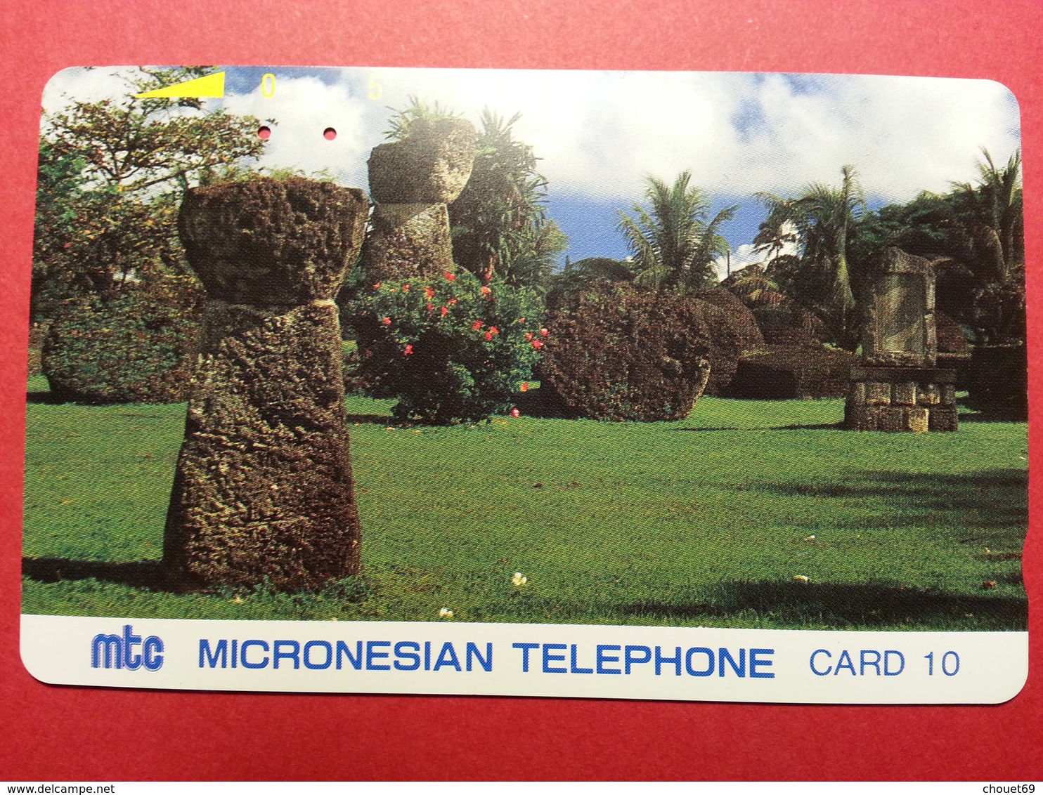 MICRONESIA - MTC Latte Stones Saïpan CNMI Micronesie Used  (FA0718) - Micronesië