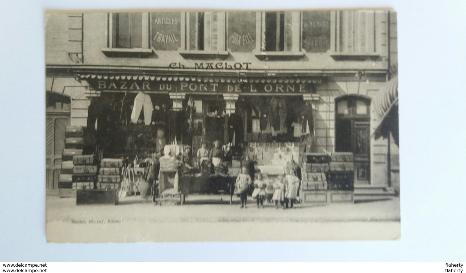 AUBOUÉ Bazar Du Pont De L'Orne Ch. Maclot - Altri & Non Classificati