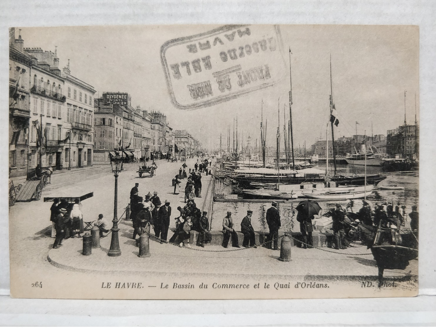 Le Havre. Le Bassin Du Commerce Et Le Quai D'Orléans - Non Classés