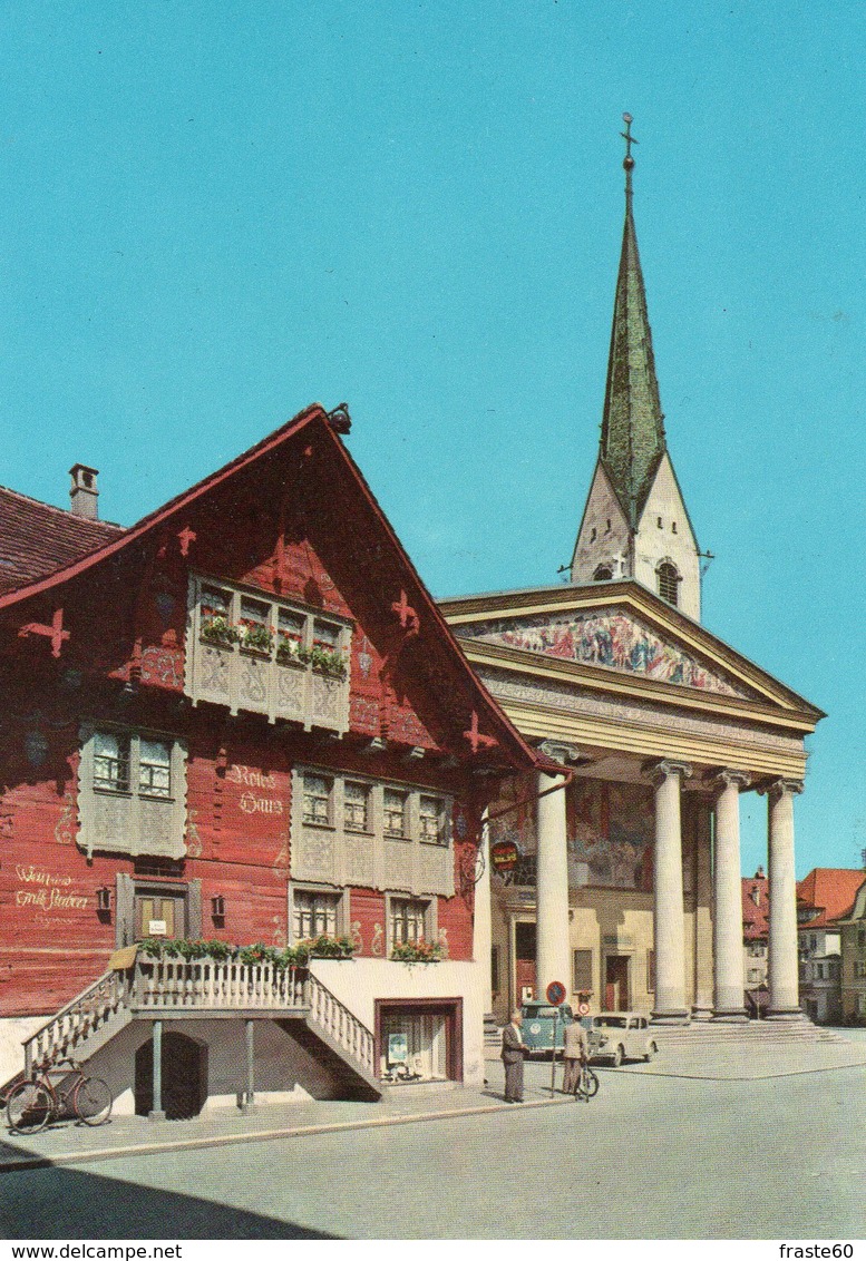 Dornbirn - Rotes Haus Mit Kirche - Dornbirn