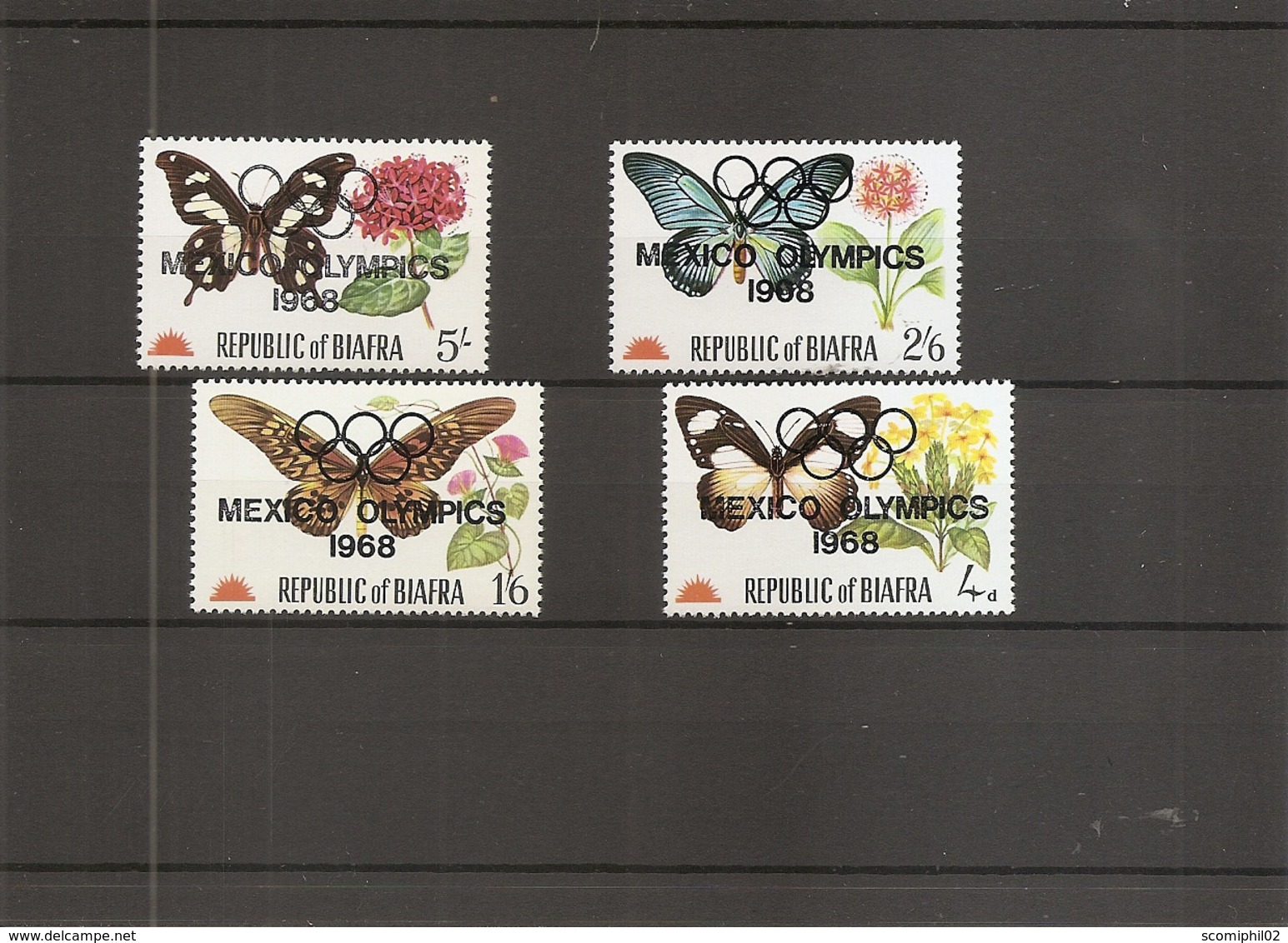 Nigéria - BIAFRA- JO De Mexico -1968  ( 26/29 XXX -MNH) - Nigeria (1961-...)