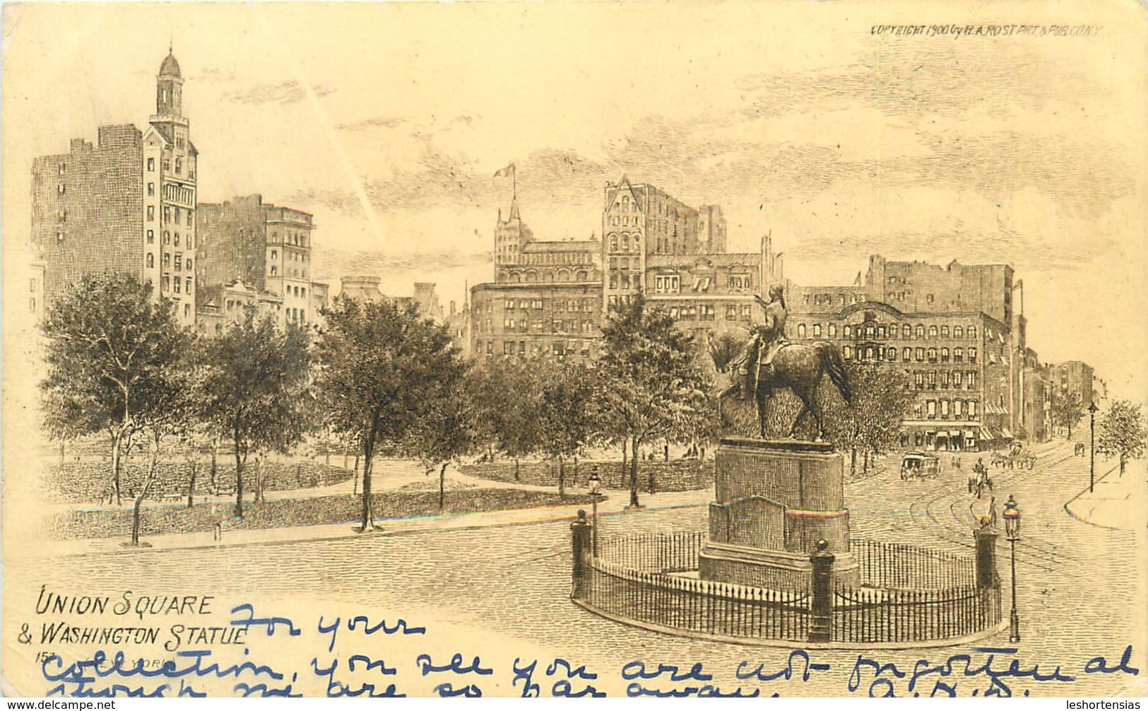 UNION SQUARE WASHINGTON STATUE - Parks & Gardens