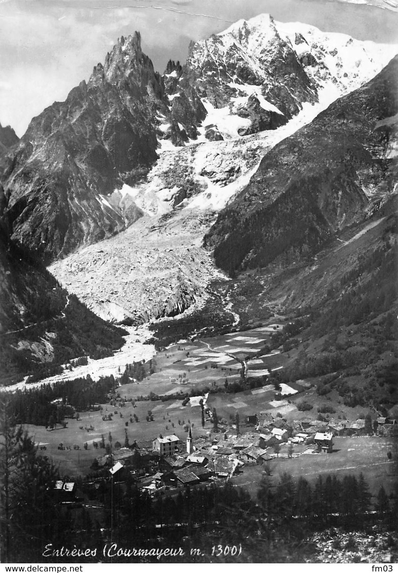 Courmayeur Entrèves Glacier De La Brenva Monte Bianco - Altri & Non Classificati
