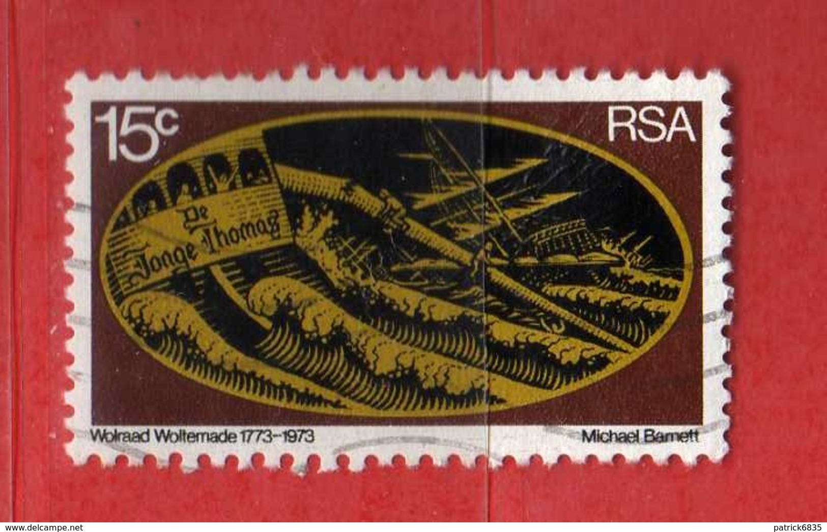 (Us3) SOUTH AFRICA. RSA - 1973 - Le Bateau Brisé  Yvert 346. USATO.  Vedi Descrizione. - Usati