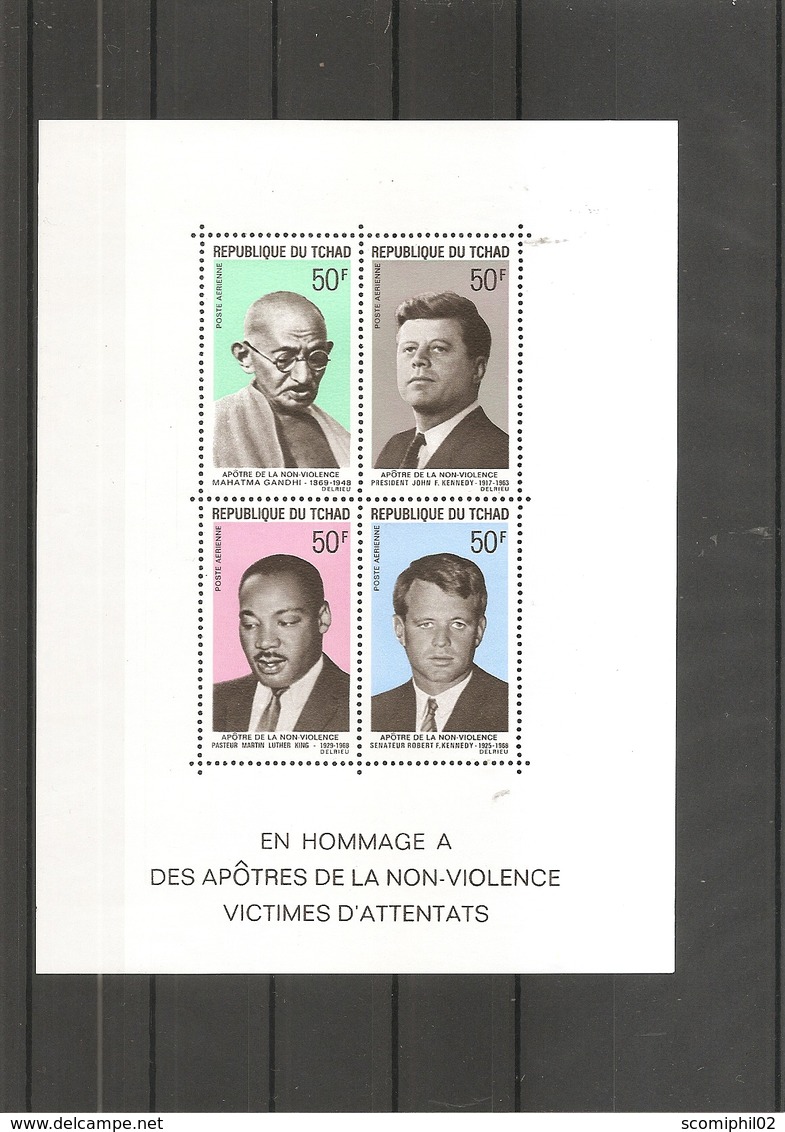 Gandhi ( BF 5 XXX -MNH - Du Tchad ) - Mahatma Gandhi