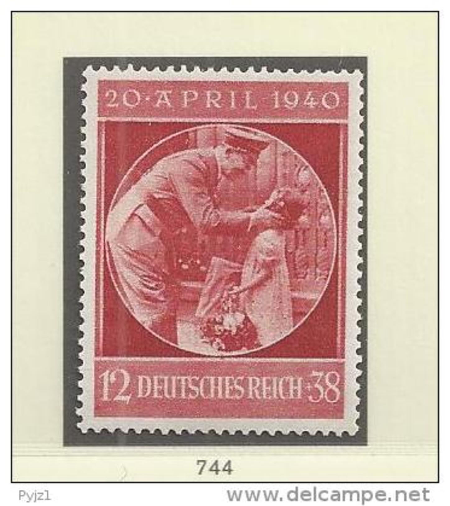 1940 MNH Reich, Postfris** - Nuevos