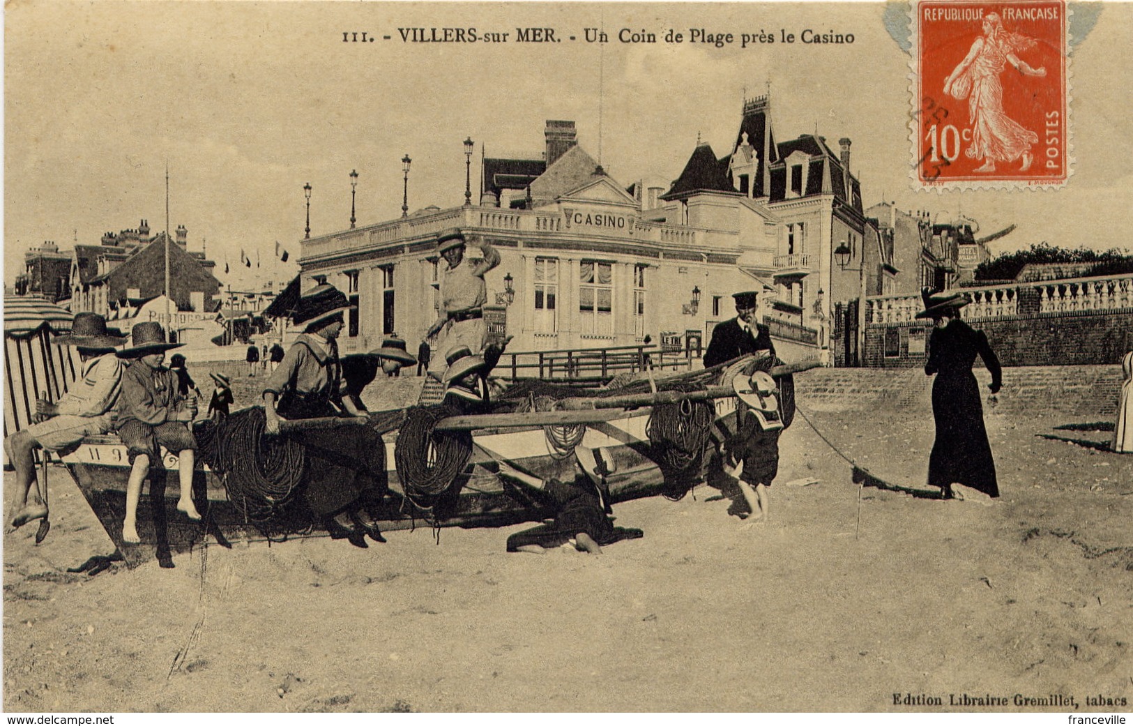 Villers Sur Mer La Plage Près Du Casino - Villers Sur Mer