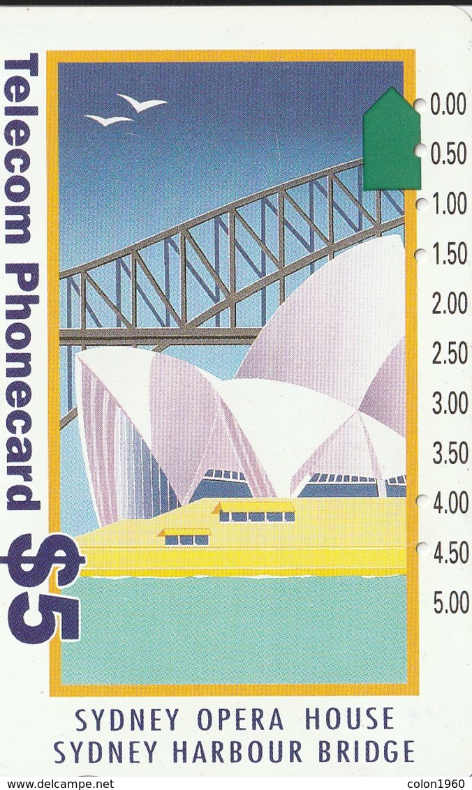 TARJETA TELEFONICA DE AUSTRALIA. Sydney Opera House - Harbour Bridge. G930112 / AUS-M-067. (163) - Australië