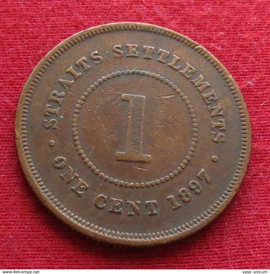 Straits Settlements 1 Cent 1897 - Andere - Azië