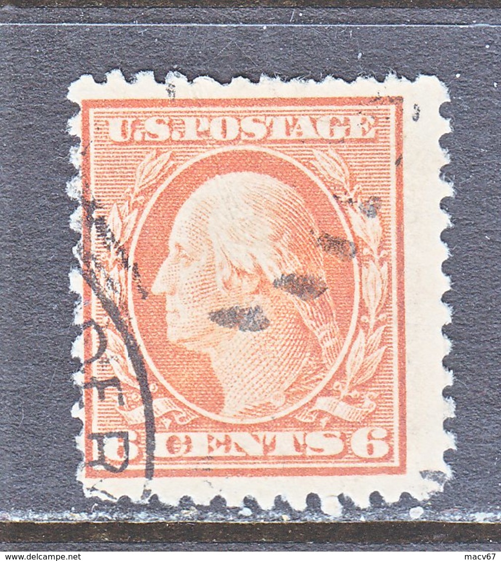 U.S. 379  Perf 12.  (o)   Single Line Wmk.   1910-11 Issue - Used Stamps