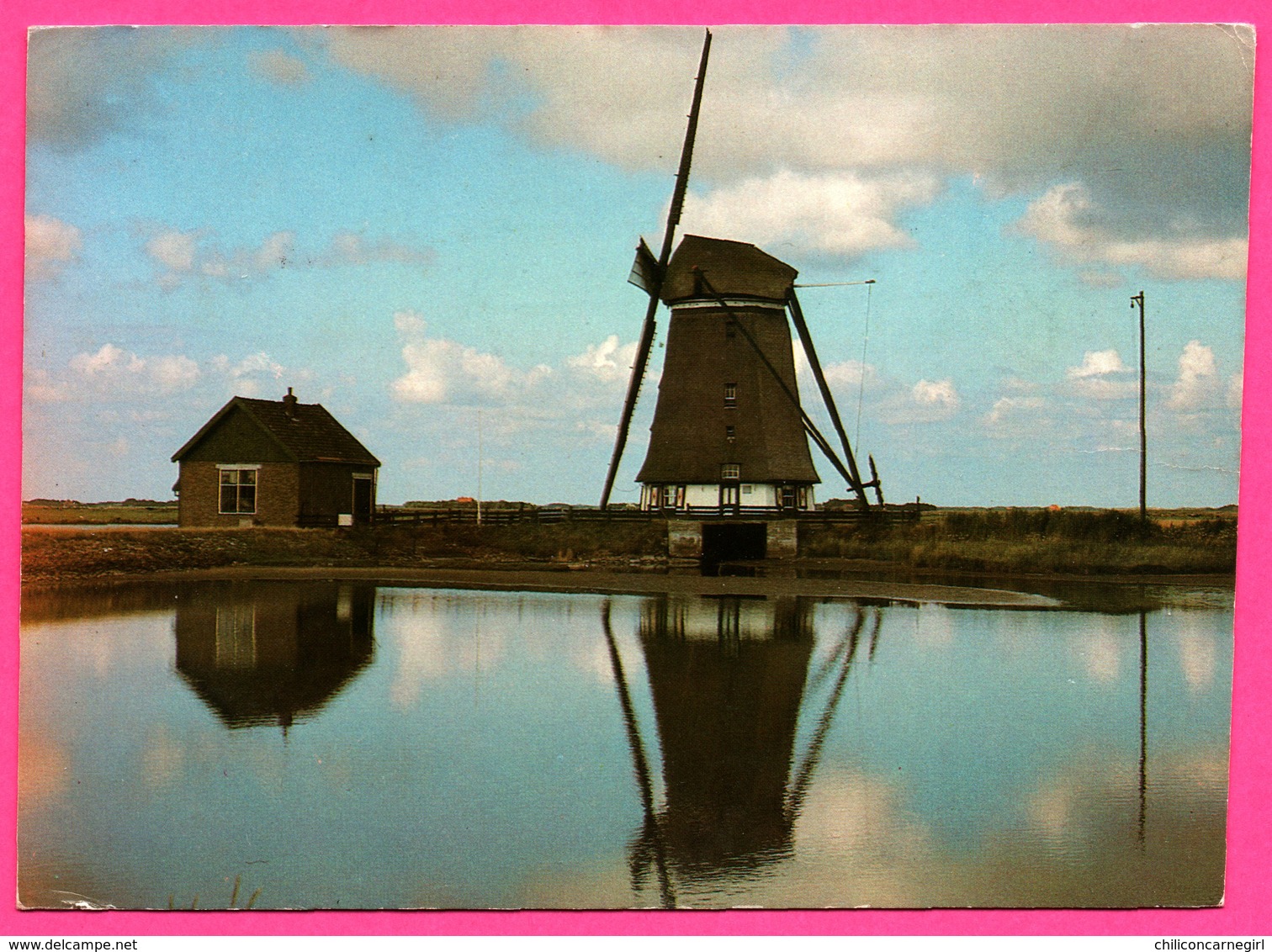 Nederland - Groeten Van Texel - Poldermolen Het Noorden -  Moulin - Molen - V. D. MAS - 1981 - Texel