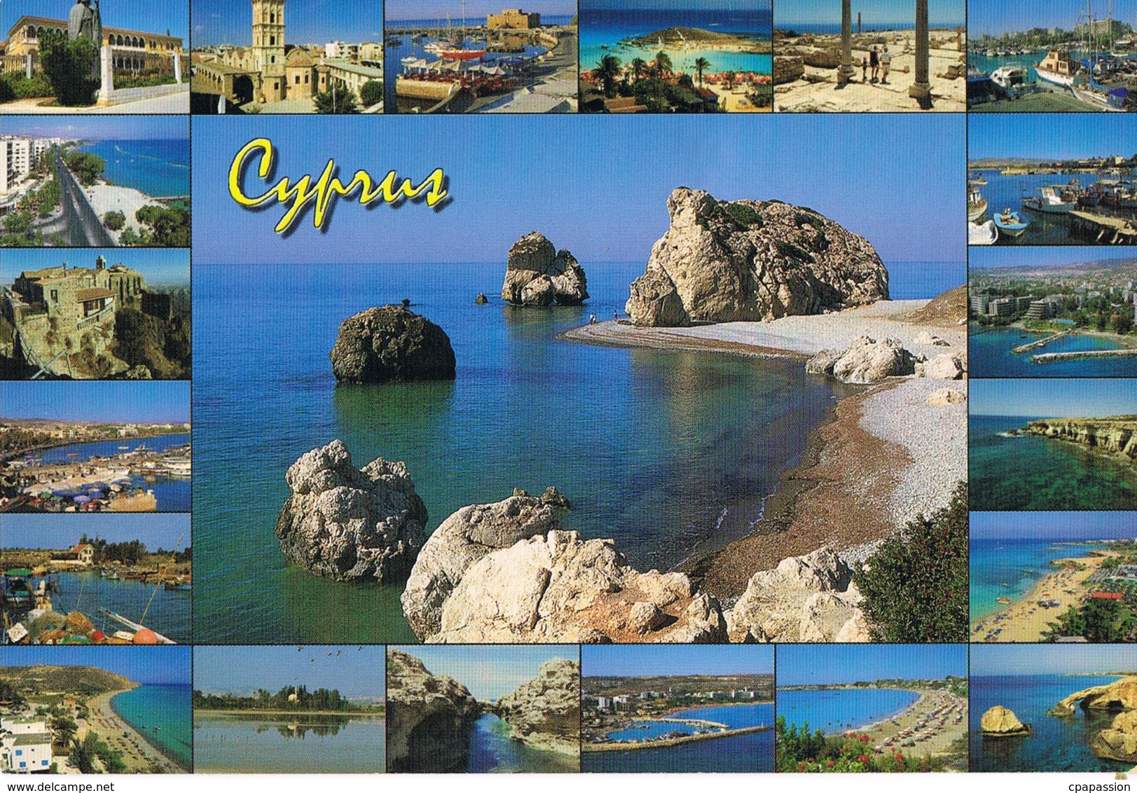Cyprus- Chypre - Multivues - Cpsm -recto Verso - Paypal Sans Frais - Chypre