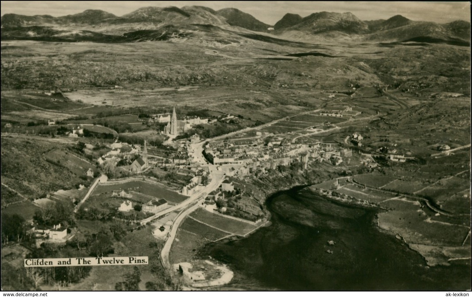 Postcard Clifden Luftbild 1930 - Sonstige & Ohne Zuordnung