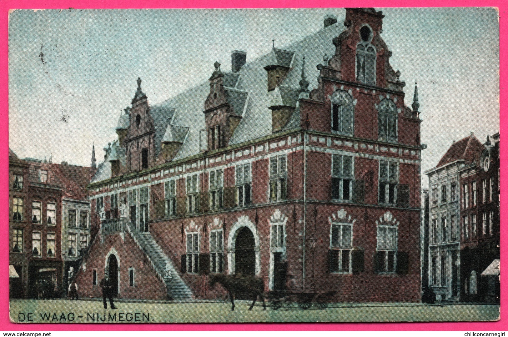 Nijmegen - De Waag - Attelage - Animée - 1907 - Nijmegen