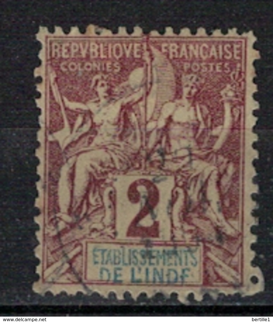 INDE           N°  YVERT    2   OBLITERE       ( O   3/45 ) - Used Stamps