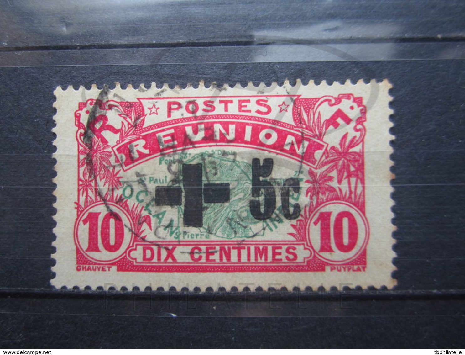 VEND TIMBRE DE LA REUNION N° 80 , OBLITERATION " SAINT-PAUL " !!! - Used Stamps