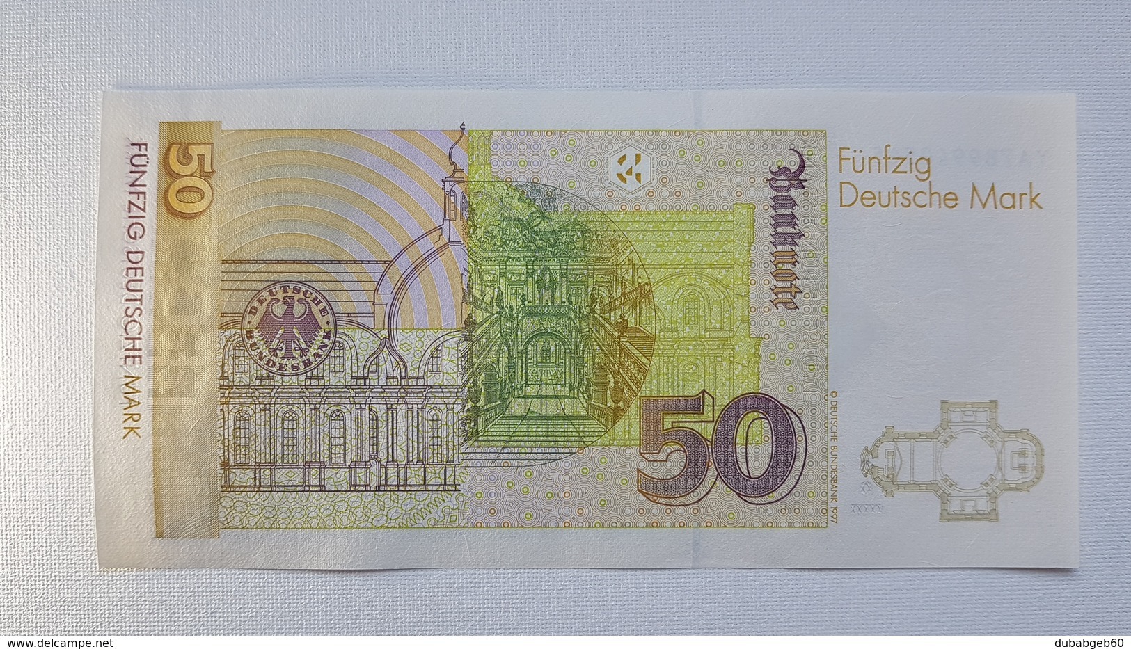 50 DM 1996 Ersatznote YA, ,  UNC - FDS - Kassenfrisch, Free Shipping Ww - 50 Deutsche Mark