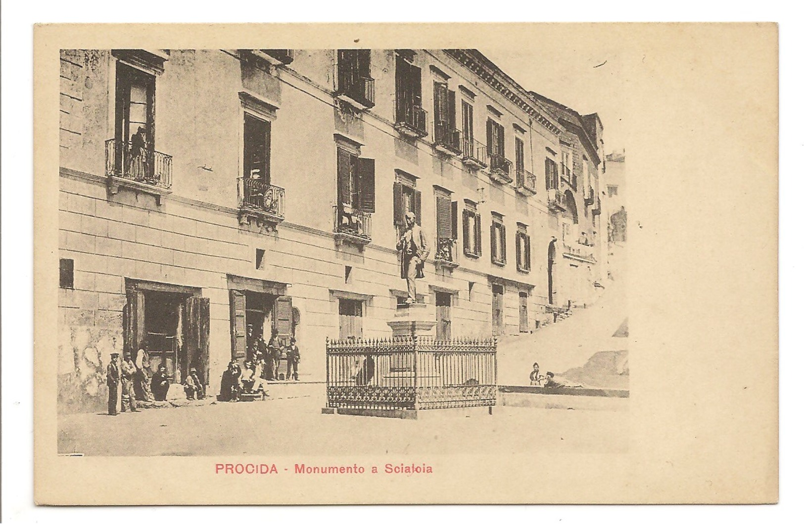 PROCIDA - MONUMENTO A SCIALOIA - Napoli (Naples)