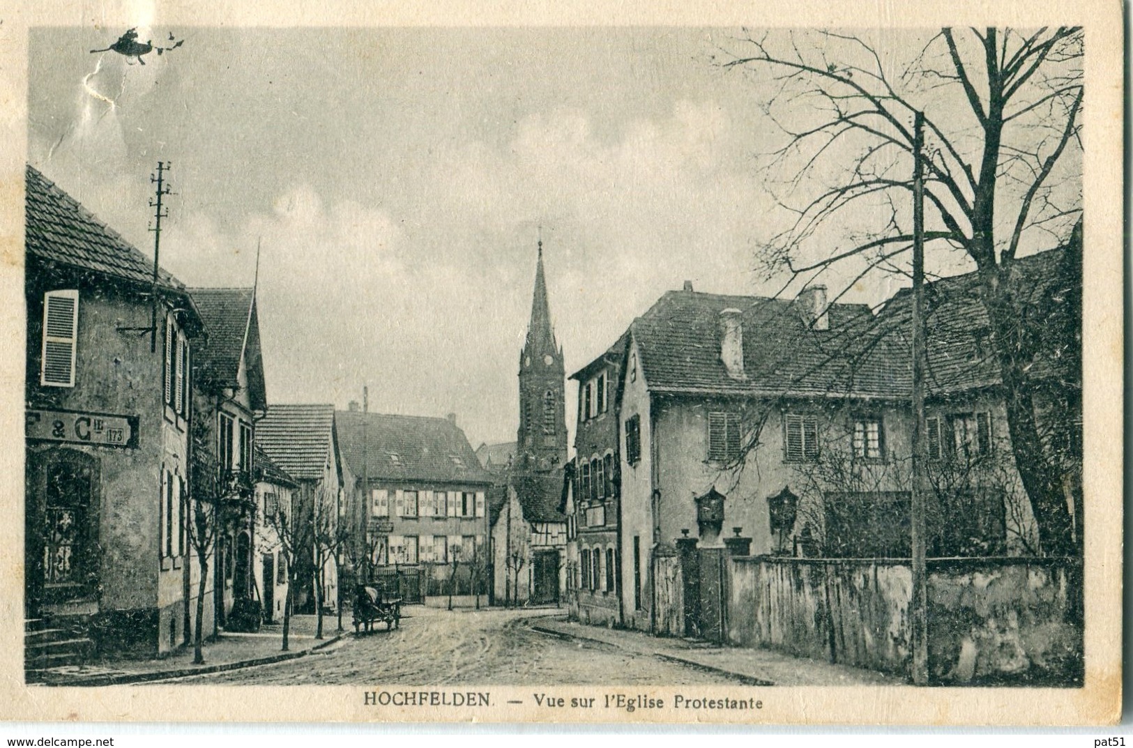 67 - Hochfelden : Vue Sur L'Eglise Protestante - Hochfelden