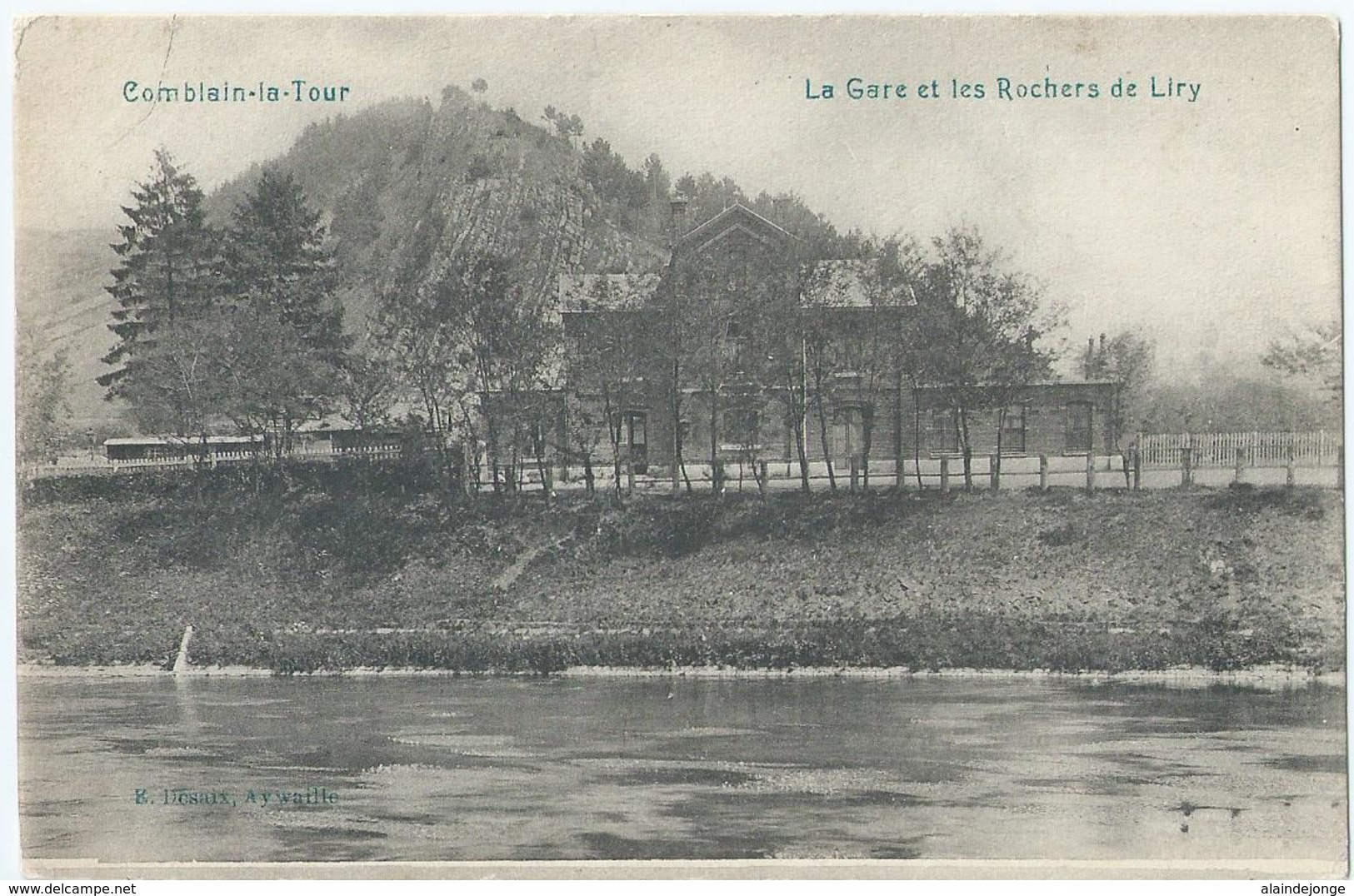 Comblain-la-Tour - La Gare Et Les Rochers De Liry - E. Desaix - Hamoir