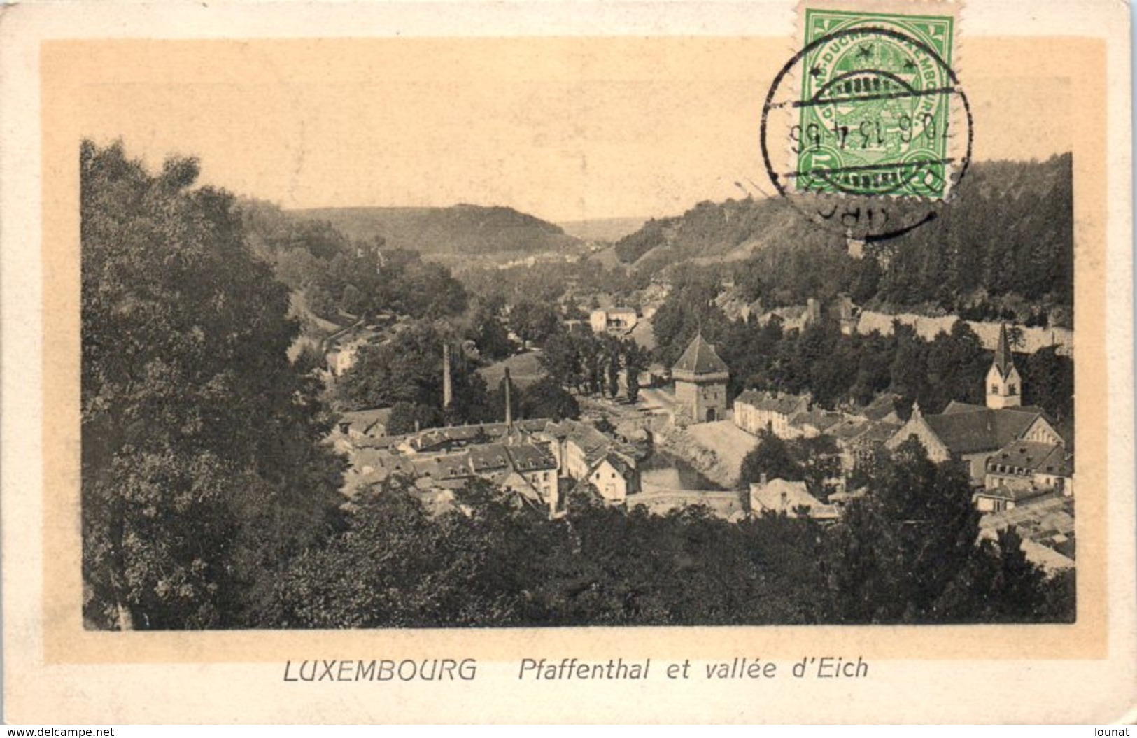 LUXEMBOURG - Pfaffenthal Et Vallée D'Eich - Oblitération DIEKIRCH - Diekirch