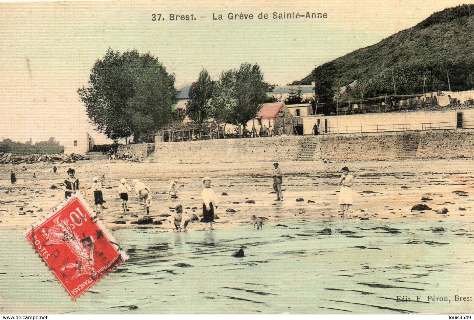 Brest -    La Grève  De  Ste - Anne. - Brest