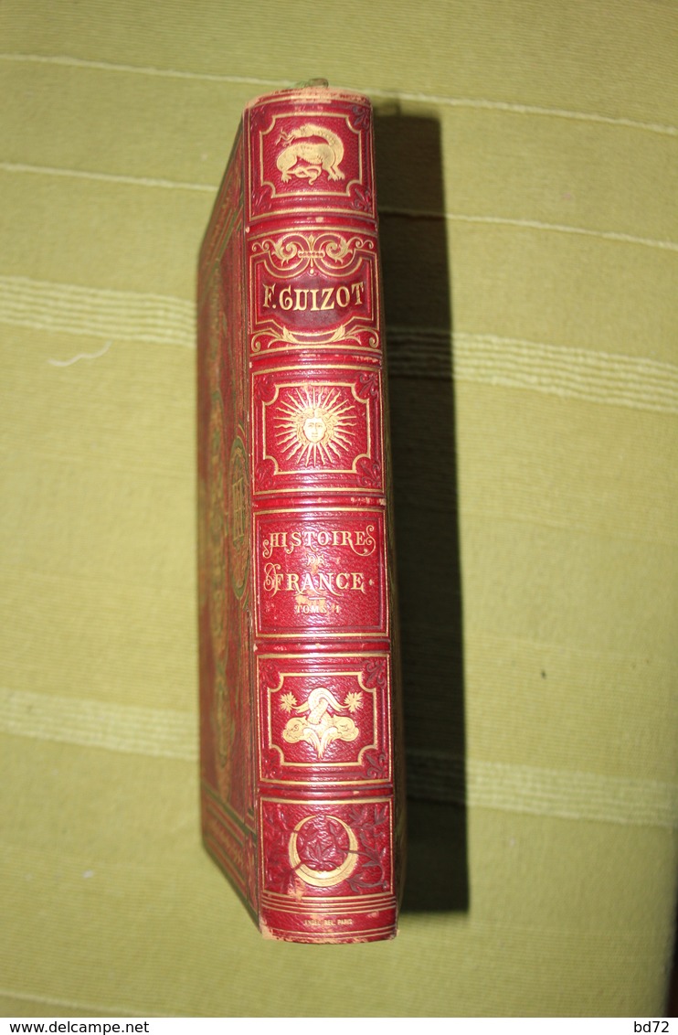 " L' HISTOIRE DE FRANCE " Par M. GUIZOT ( 1875 ) - 1801-1900