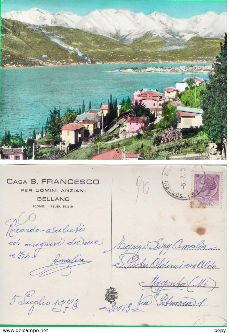 BELLANO. Casa San Francesco. Como. Lago. Casa Di Riposo.  90 - Como