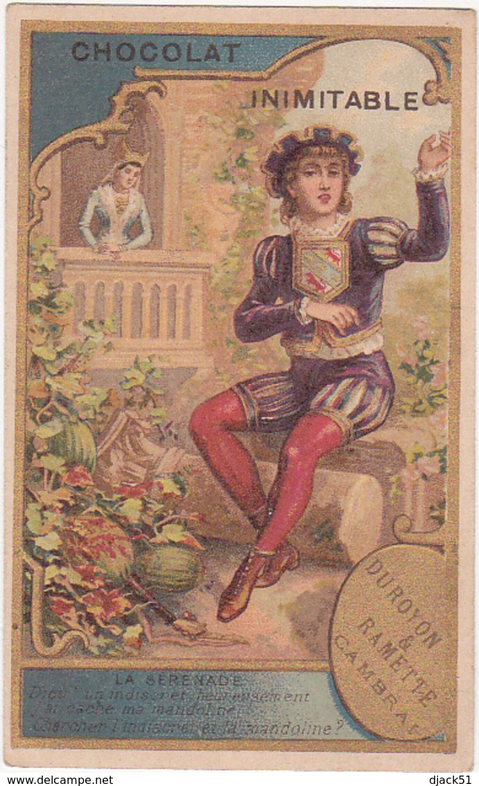 Chromo / CHOCOLAT DUROYON & RAMETTE CAMBRAI / La Sérénade - Duroyon & Ramette