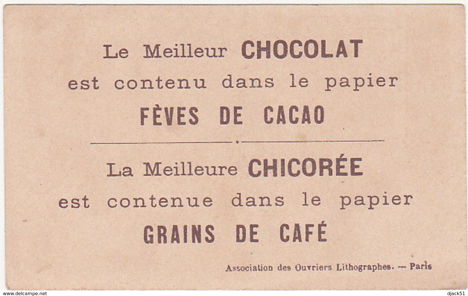 Chromo / CHOCOLAT DUROYON & RAMETTE CAMBRAI / La Sérénade - Duroyon & Ramette