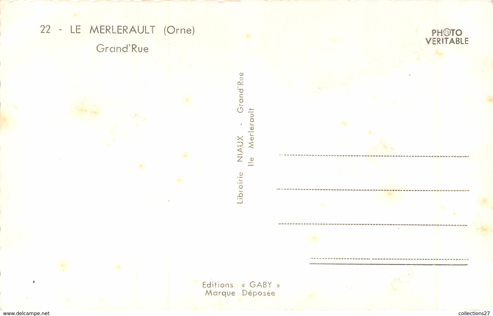 61-LE-MERLERAULT- GRAND' RUE - Le Merlerault