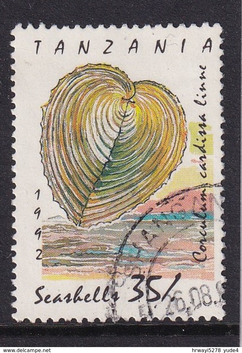 Tanzania 1992, Seashell, Minr 1251, Really Used - Tanzania (1964-...)