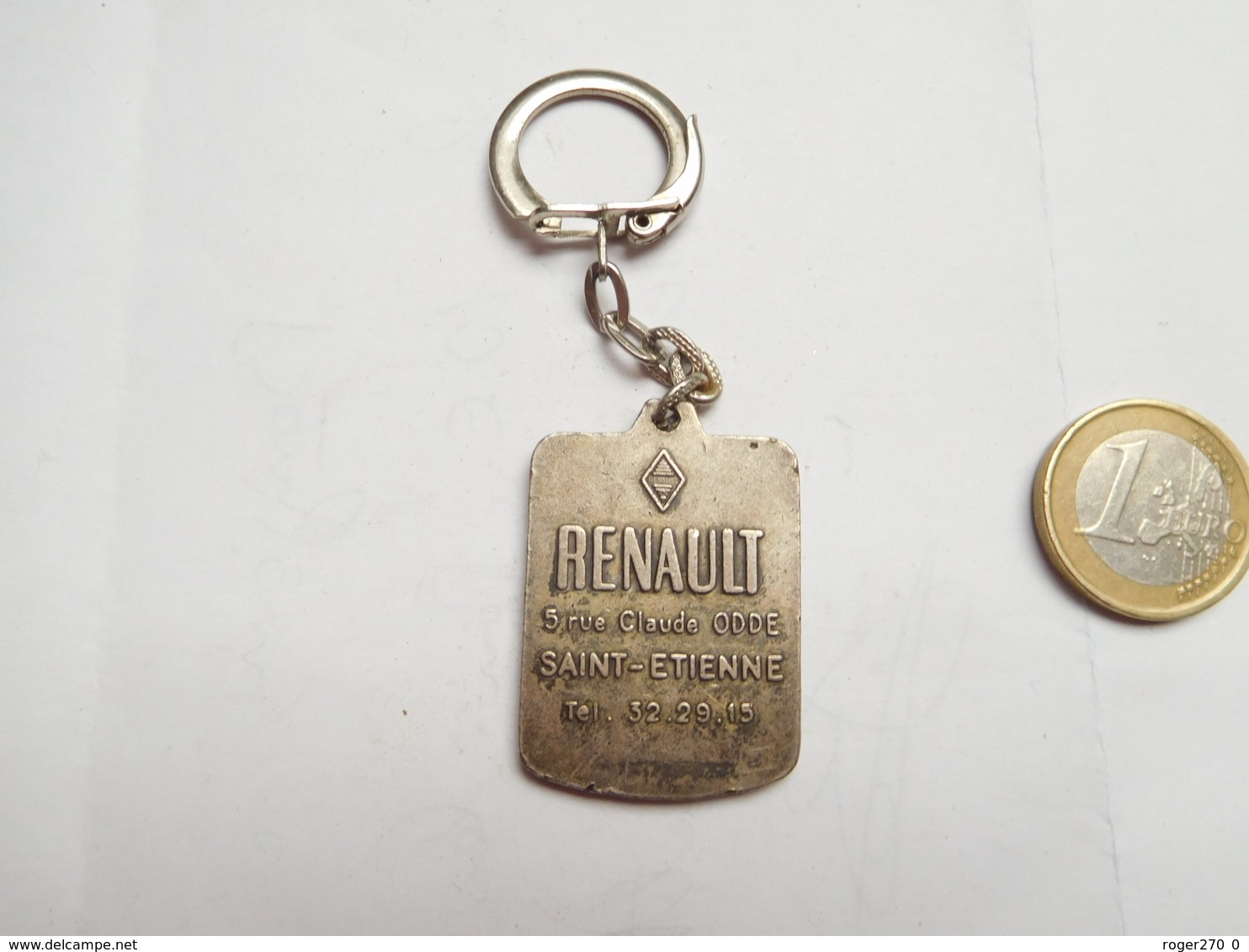 Beau Porte Clés , Auto Renault , Saint Etienne - Key-rings