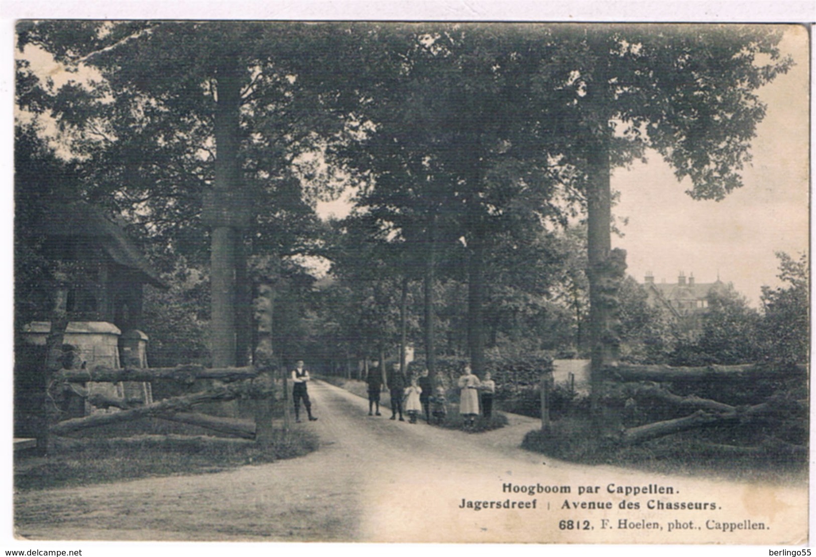 Hoogboom Par Cappellen - Jagersdreef 1914  (Geanimeerd) - Kapellen