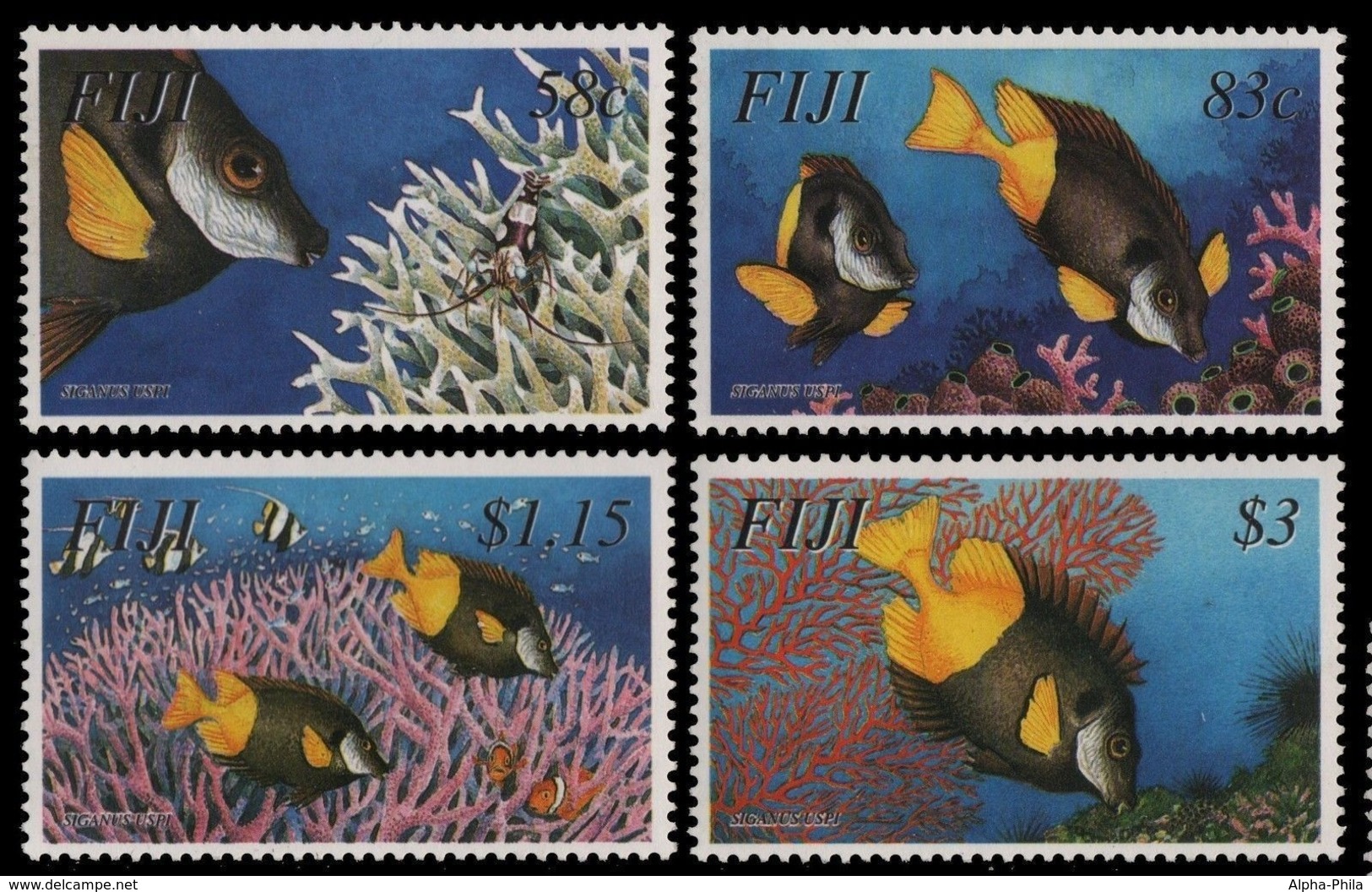 Fidschi 2003 - Mi-Nr. 1040-1043 ** - MNH - Fische / Fish - Fiji (1970-...)