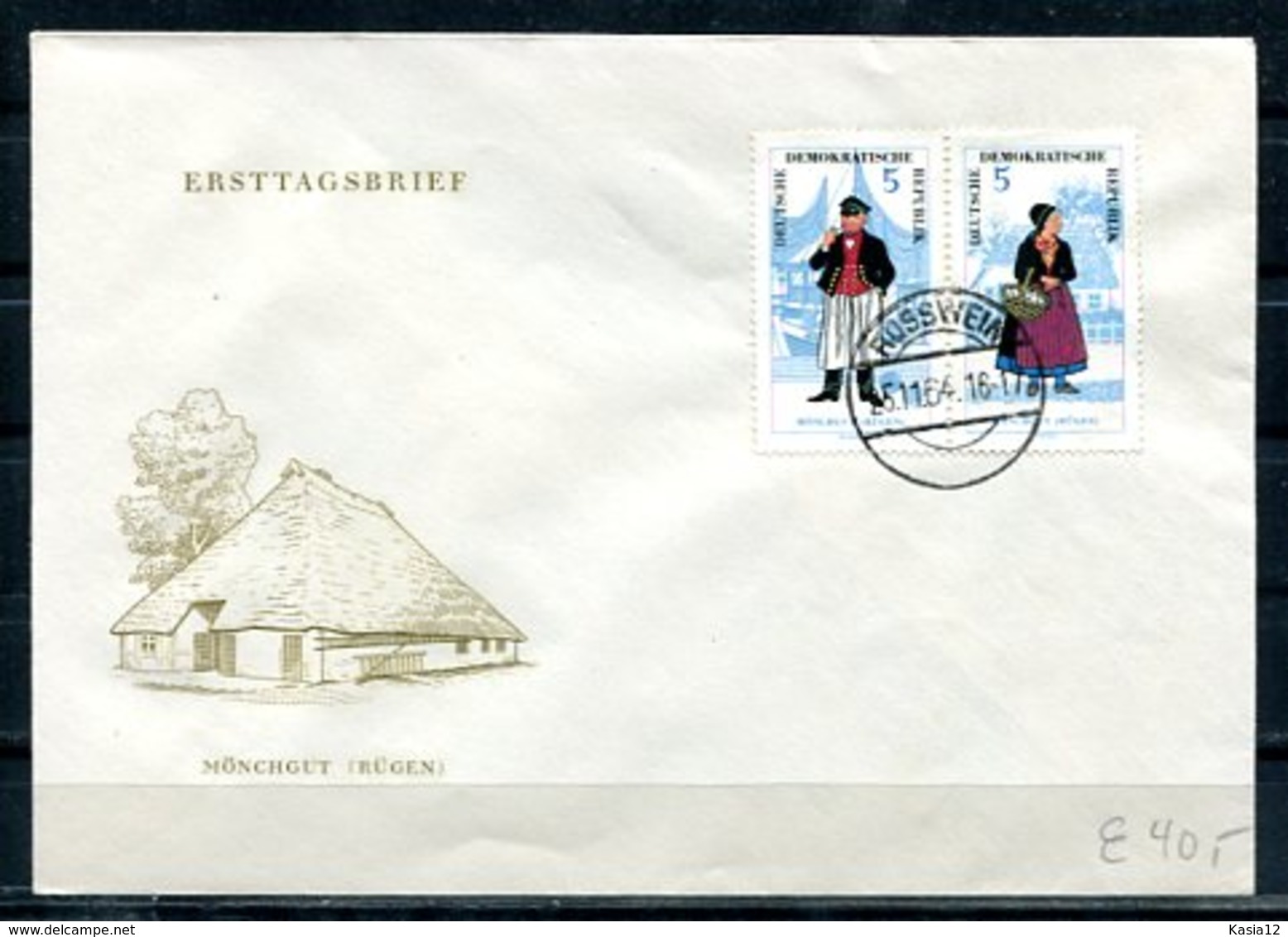 E25566)DDR FDC 1074 - 1075 Paar - Sonstige & Ohne Zuordnung