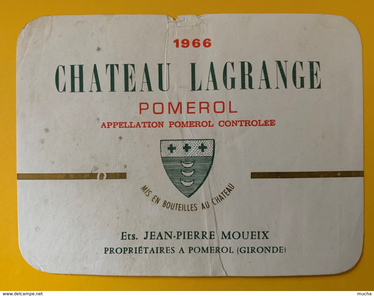 10225 - Château Lagrange 1966  Pomerol - Bordeaux