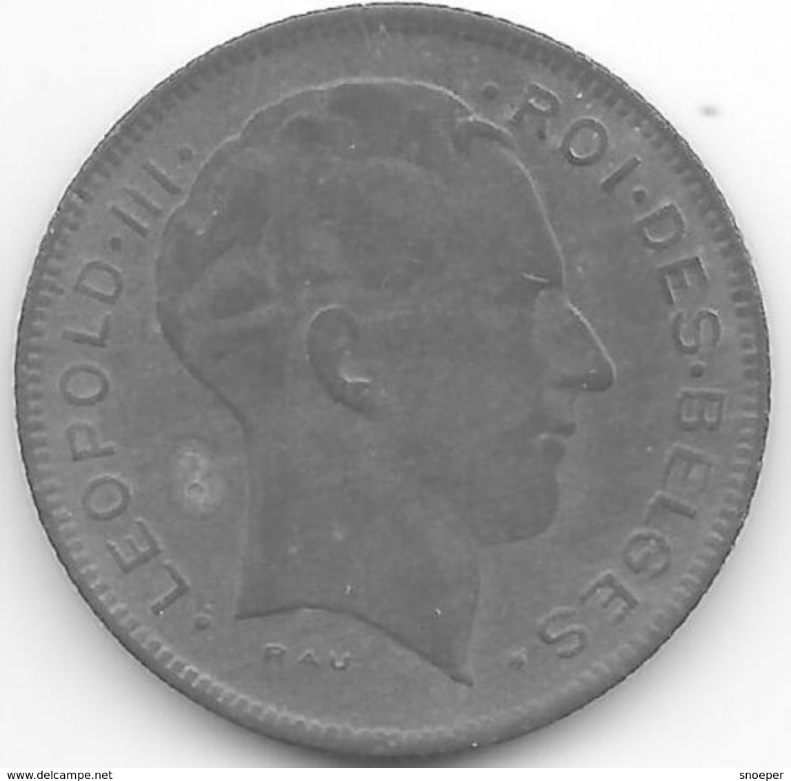 *belguim 5 Francs 1947 - 5 Francs