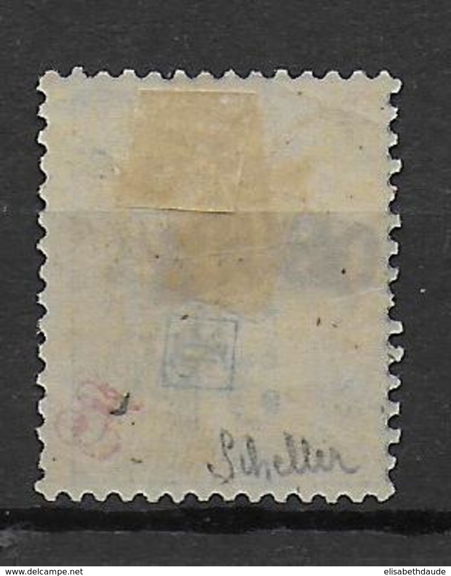 OBOCK - YVERT N° 4 * MH - SIGNE SCHELLER - COTE = 45 EUR. - Unused Stamps