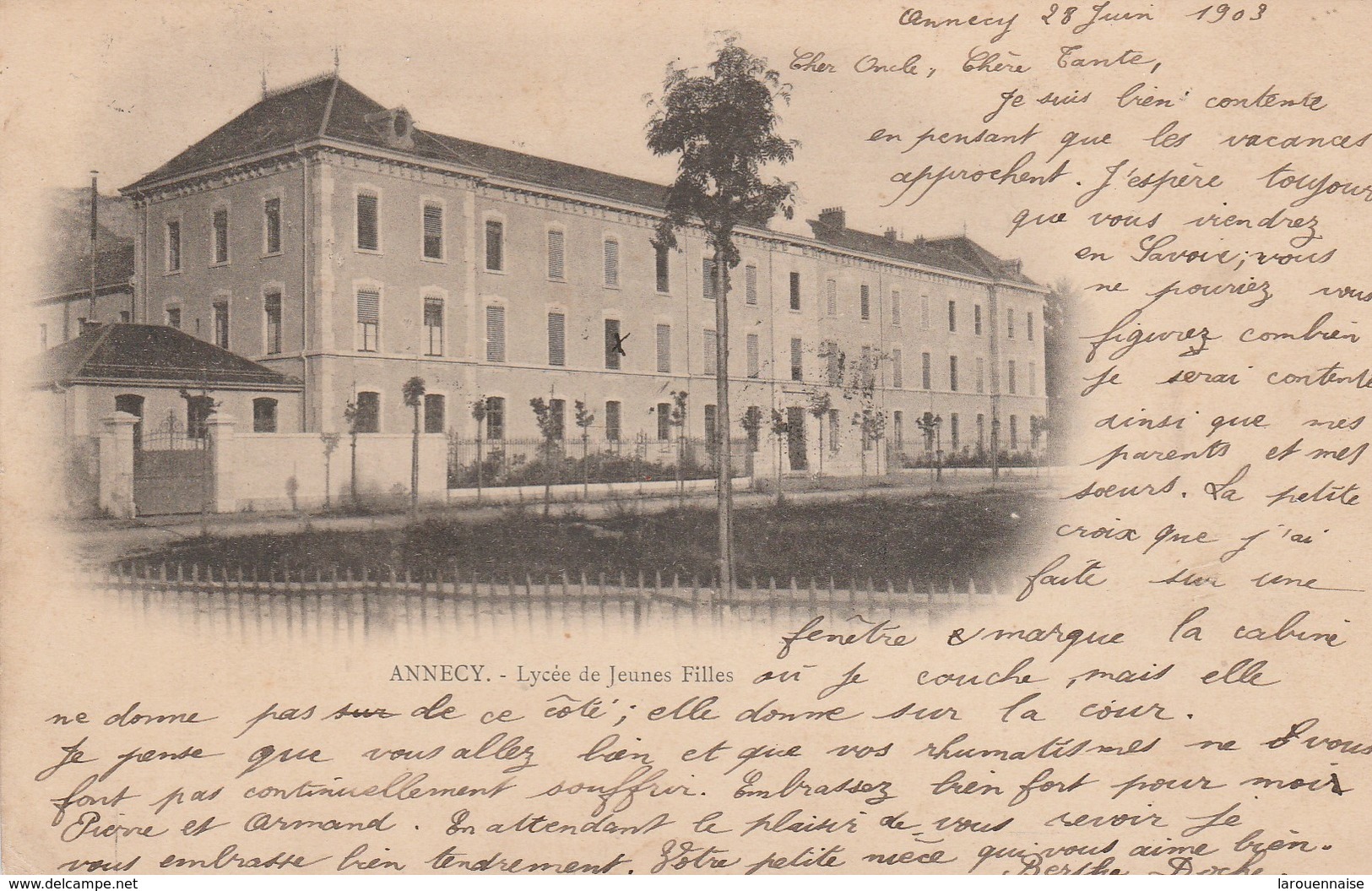 74 - ANNECY - Lycée De Jeunes Filles - Annecy-le-Vieux